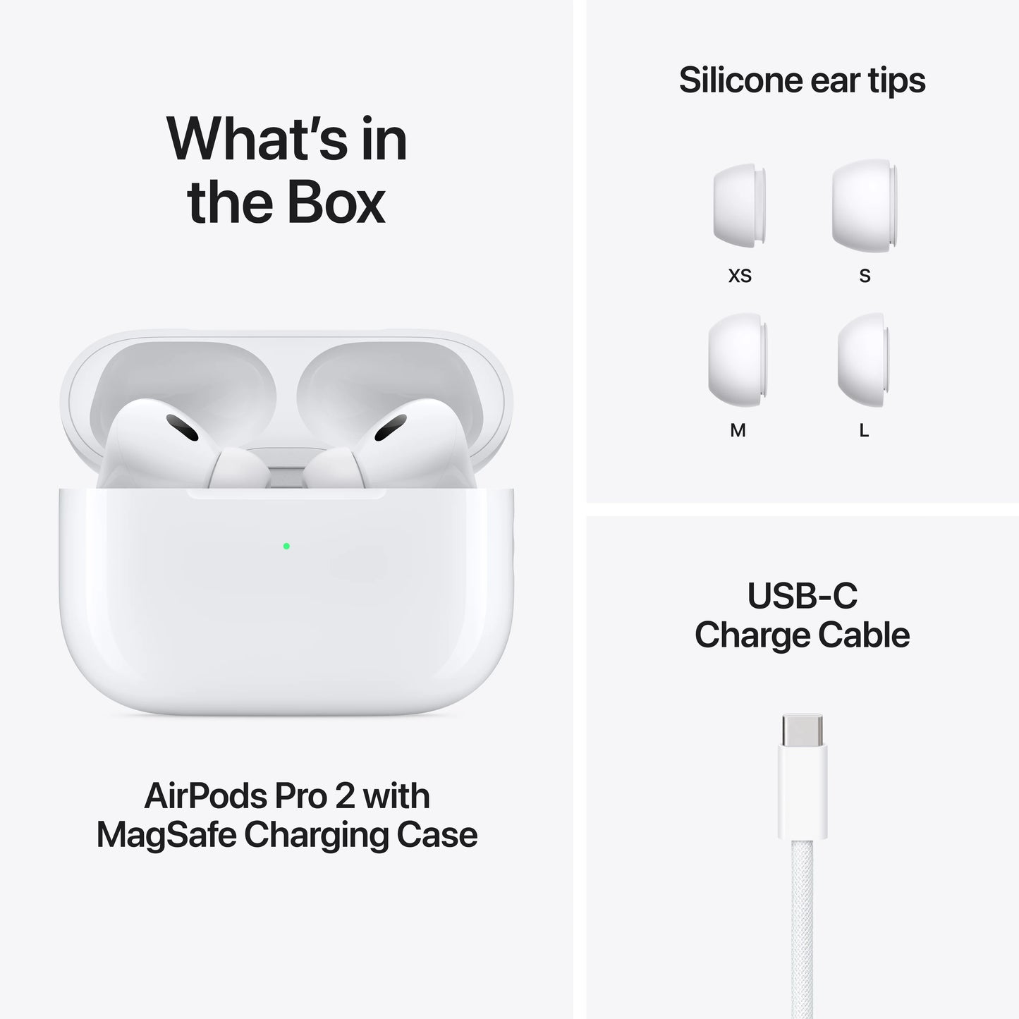 Apple AirPods Pro 2 USB-C ANC - Active Noise Cancellation